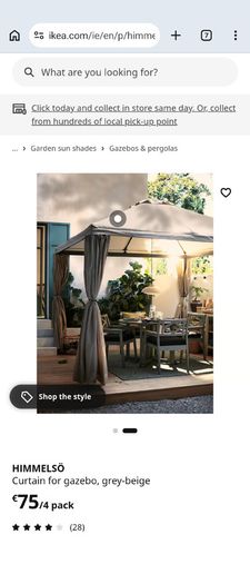Gazebo Curtains