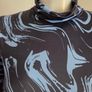 New with tags. Warehouse Size 8 marble print roll neck dress. Image 2