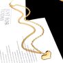 The Affection Heart Necklace  Available for Custom By R'Laith Engraving Image 3