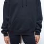 Navy Angel Wings Sequin Hoodie. New. Size M Image 2