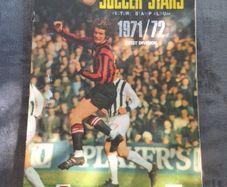 soccer stars picture stamp album 71/72
