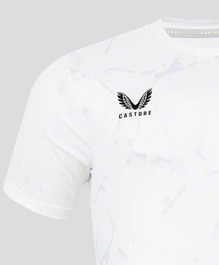 Rep. Ireland Football Mens Coaching Training T-Shirt - White [Large]
