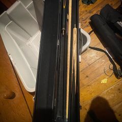 Cue Craft 18oz - 3 part snooker cue, case