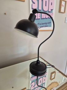 black lamps