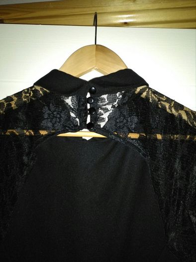 Black lace sequence short's jumpsuit