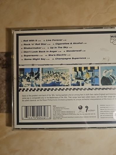 The Royal Philharmonic Orchestra CD - Plays The Music Of Oasis