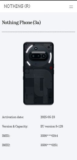 Nothing Phone 3a