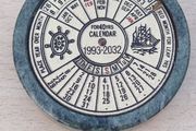 Nautical perpetual calendar (and paperweight)