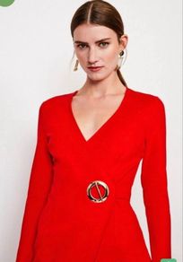 Karen millen red dress
