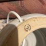 Large round pottery lamp Image 8