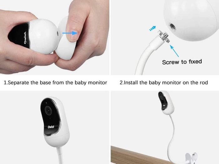 Baby Monitor Mount, Universal Baby Camera Holder Baby Camera Stand