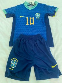 Neymar JR Brazil Away Football Kit