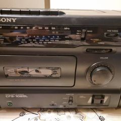 Vintage Classic Sony Radio Portable Boombox CFS - 1025L, Good working order.