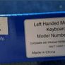 Brand New Left Handed Keyboard White or Black L@@k Image 6
