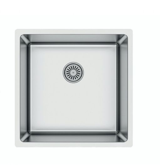 Undermounted stainless steel sink