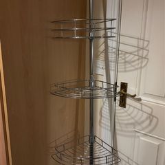 Shower corner shelf