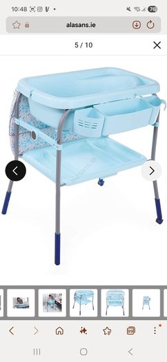 chicco baby bath and changing table