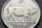 Ireland 1928 Silver Shilling 1s Coin