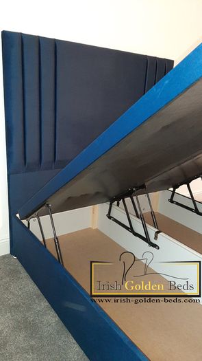 ottoman lift up bed frame and headboard