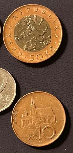 Old Czech Republic coins