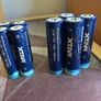 Four 18650 and 21700 Xtar button top batteries Image 3