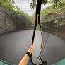 Large 16ft Trampoline with Safety Net & Ladder Image 5