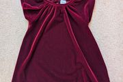 New velvet dress 18-24M