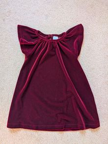 New velvet dress 18-24M