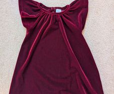 New velvet dress 18-24M