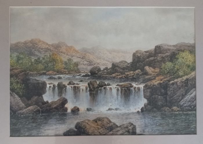 Watercolour by Charles Bool.
