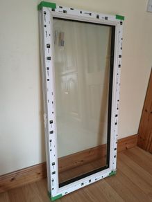 pvc window triple glazed window
