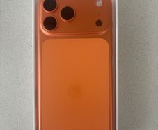 Apple iPhone 17 Pro Max 512GB Cosmic Orange and Case