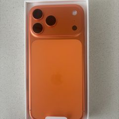 Apple iPhone 17 Pro Max 512GB Cosmic Orange and Case