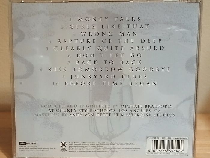 Deep Purple Rapture Of The Deep CD Album
