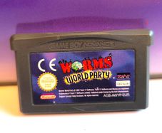 Nintendo Gameboy Advance Worms World Party
