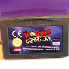 Nintendo Gameboy Advance Worms World Party