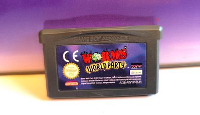 Nintendo Gameboy Advance Worms World Party