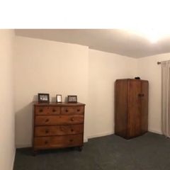 vintage wardrobe & chest of drawers