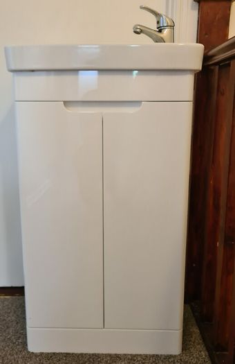 Cabinet with sink