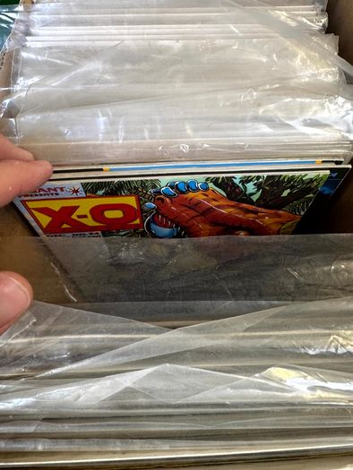 Valiant Long Comic Box w 270 comics for Sale