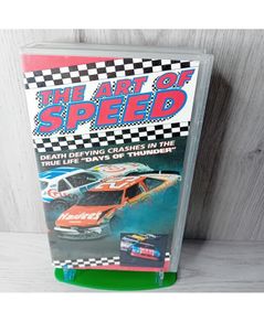 The Art Of Speed Days Of Thunder Vhs Tape - Rare Retro Movie