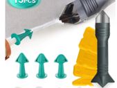 BRAND NEW 13pcs Cover Remover Smooth Silicone Scraper Putty Finisher Grout Kit Floor Tool Mold Removal Hand Tool Set Accessory