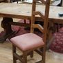 Large Rustic Mexican Pine Dining Set - Table & 8 Chairs Image 4