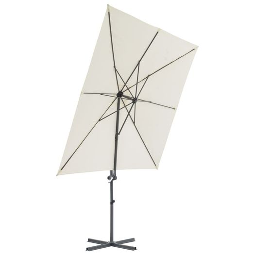 Cantilever Umbrella with Steel Pole Sand