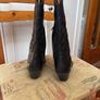 Genuine Leather Black Boots 37 Image 2