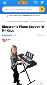 SM 54 Key Keyboard
