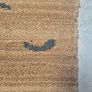 Nordic Knots Jute Rug Hand knotted flatweave design Image 3