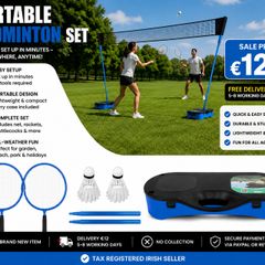 Badminton Net Set With Base