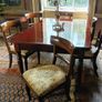 Antique mahogany Diningroom  Table and Chairs Image 2