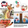 Christmas Window Clings Stickers 8 Sheets Xmas Snowflake Animal Window Decals Display Room Decoration (FREE POSTAGE) Image 5